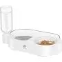 XSY&G Double Dog Cat Bowls Water and Food Bowl Set Automatic Water Dispenser Detachable Glass Feeder Bowl No-Spill Pet Food Feeder for Cat/Small Dog XSY&G Double Dog Cat Bowls Water and Food Bowl Set Automatic Water Dispenser Detachable Glass Feeder Bowl No-Spill Pet Food Feeder for Cat/Small Dog