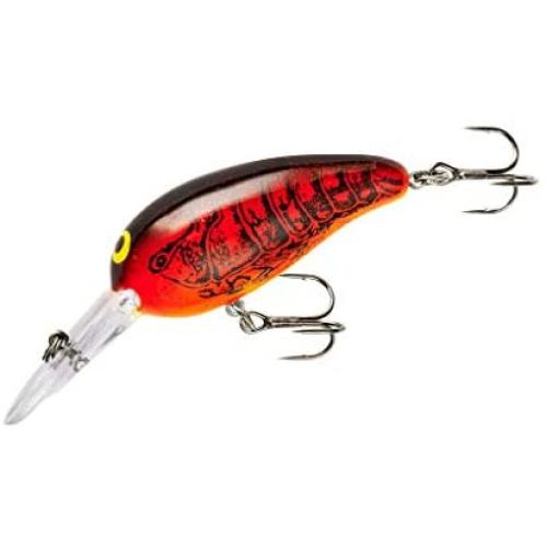 Norman Lures Middle N Mid-Depth Crankbait Bass Fishing Lure, 3/8 Ounce, 2 Inch