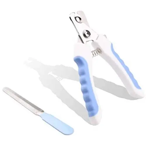 Alivonao Dog Nail Clippers and Trimmer, Professional Stainless Steel Nail Trimmer for Cat - with Quick Safety Guard to Avoid Over-Cutting Toenail Alivonao Dog Nail Clippers and Trimmer, Professional Stainless Steel Nail Trimmer for Cat - with Quick Safety Guard to Avoid Over-Cutting Toenail