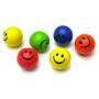 pet Toy Ball Cartoon Cute Funny PU Mini Neon Smile Face pet Toy Ball Cartoon Cute Funny PU Mini Neon Smile Face