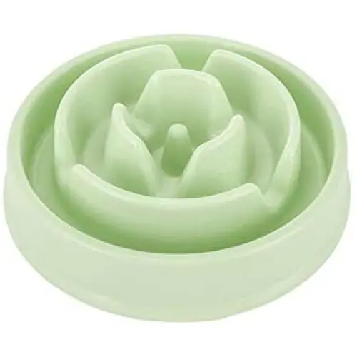 JANEMO Dog Bowl,Slow Feeder Dog Bowl, Slow Dog Bowl Use for Pet Puppy Healthy Eating Diet, Green JANEMO Dog Bowl,Slow Feeder Dog Bowl, Slow Dog Bowl Use for Pet Puppy Healthy Eating Diet, Green
