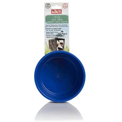 Lixit Quick Lock Dog Bowls for Soft Sided Crates