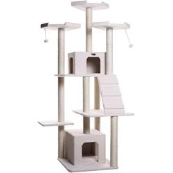 Armarkat B8201 82'' Classic Cat Tree Model, Ivory