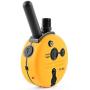 Bundle of 2 Items - E-Collar - ET-302 - Half a Mile Remote Waterproof Two Dog Trainer Mini Educator - Static, Vibration and Sound Stimulation Collar With PetsTEK Dog Training Clicker Training Kit
