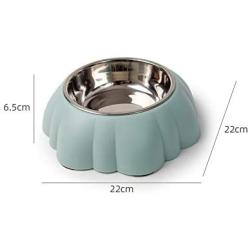 Stainless Steel Dog Bowl, Cat Bowls and Pet Bowls, Non-Slip, Anti-Rollover and Rust Resistant Feeding Bowls for Food and Water of Puppies or Kittens