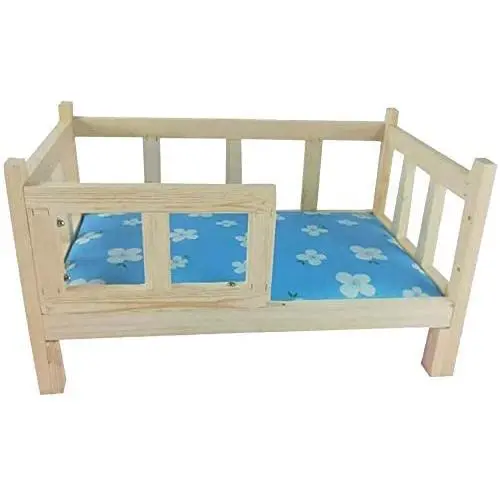 Pet Bed Dog Bed Elevated with Guardrail, Moisture-Proof Comfy Pet Kennel Easy to Assemble, for Cats Dog Indoor Use (Pet Waterloo (Color : Style1, Size : XL(L94×W56×H41cm)) Pet Bed Dog Bed Elevated with Guardrail, Moisture-Proof Comfy Pet Kennel Easy to Assemble, for Cats Dog Indoor Use (Pet Waterloo (Color : Style1, Size : XL(L94×W56×H41cm))