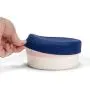 Jonathan Adler: Now House Blue Miami Duo Bowl, Medium | Dishwasher Safe, Easy to Clean Dog Bowl with Anti-Skid Lid | Dual Functionality Bowl for Dogs for Storage or Travel Jonathan Adler: Now House Blue Miami Duo Bowl, Medium | Dishwasher Safe, Easy to Clean Dog Bowl with Anti-Skid Lid | Dual Functionality Bowl for Dogs for Storage or Travel