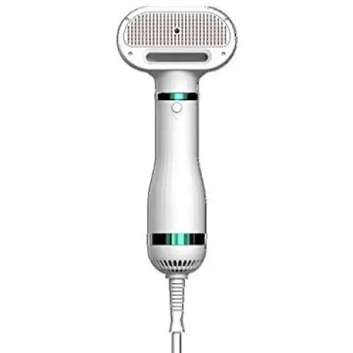 GREENF PET Hair Dryer, 2 in 1 Portable Pet Grooming Blower with Slicker Brush, Adjustable Temperature, Perfect Home Pet Care for Dogs, Cats GREENF PET Hair Dryer, 2 in 1 Portable Pet Grooming Blower with Slicker Brush, Adjustable Temperature, Perfect Home Pet Care for Dogs, Cats