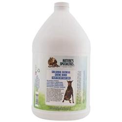 Natures Specialties Anti-Itch Medicated Dog Conditioner for Pets, Concentrate 24:1, Made in USA, Colloidal Oatmeal Crème, 1gal