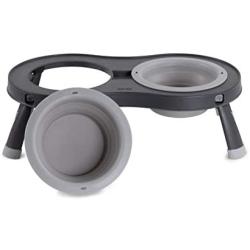 Dexas Popware for Pets Double Elevated Pet Feeder