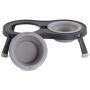 Dexas Popware for Pets Double Elevated Pet Feeder