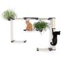 CatastrophiCreations Mini Garden - Multiple Level Cat Hammock and Climbing Activity Center - Wall-Mounted Cat Tree Shelves