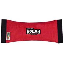 Outward Hound FireHose Dog Toss & Fetch Toy, Red