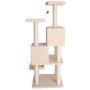 Armarkat A6702 Pet Cat Tree with Two Houses, 67'', Beige