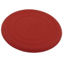 uxcell Silicone Round Pet Flying Frisbee Toy, 6.7-Inch, Red