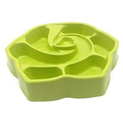 Pet Bowl Slow Feeding Food Bowls No Chock Eating Feed Plastic Fun Feeder Dog Bowl