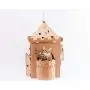 Personalized Cardboard Cat House with Balcones. Cat Furniture. Cat Fortress.