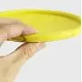 Rubber Flying Disc, Dog Training Toy, Pet Fetch Toy for Kids Boys Girls, Yellow,15cm Rubber Flying Disc, Dog Training Toy, Pet Fetch Toy for Kids Boys Girls, Yellow,15cm