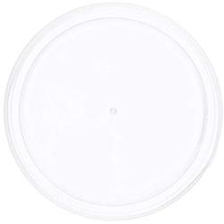 YiZYiF 12Pcs Round Clear Plastic Can Lids Reusable BPA-Free Tight Seal Covers for Canned Goods Pet Dog Cat Food Saver