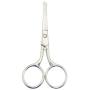 Yutoner 3.6 Inch Silent Pet Grooming Tiny Safety Curved Scissors for Cats & Dogs - Quiet Alternative to Electric Clippers for Sensitive Pets