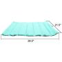 Pup-O-Mat Pets Bed Mat Waterproof Outdoor Travel Roll Up Dog Mats Indoor Bed Mats for Small-Medium Size Dogs Travel Bag Take Anywhere 100% Polyester Water and Heat Resistant