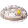 elegantstunning Electric Cat Catching Mouse Magnetic Suspension Technique Turntable Puzzle Toy for Pet White