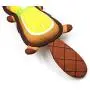 Durable Dog Toy with Squeaker, Durable Plush Chew Toy, Pet Stuffed Animal, MALTD
