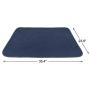 KOOLTAIL Waterproof Dog Food Mat Non-Slip 2 Pack - Absorbent Dog Bowl Mat Large Dogs Feeding Mat Washable Puppy Pee Pads for Dogs Doggy Cats Reusable