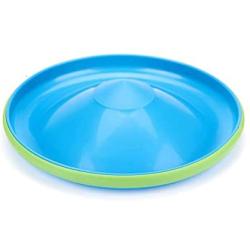 Plastic Flying Disc, Pet Training Flying Saucer Interactive Toys Floating Water Dog Toy 8.75 Inch, Outdoor Flying Disc Training (Blue)