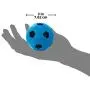 Nerf Dog Soccer Ball Dog Toy with Interactive Crunch, Lightweight, Durable and Water Resistant, 3 Inches, For Small/Medium/Large Breeds, Two Pack, Blue and Green