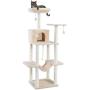 PAWZ Road Cat Tree 60 Inches Multilevel Cat Towers with Luxury Condos,Fully Wrapped Sisal Scratching Post,Plush Hammock and Dangling Balls PAWZ Road Cat Tree 60 Inches Multilevel Cat Towers with Luxury Condos,Fully Wrapped Sisal Scratching Post,Plush Hammock and Dangling Balls