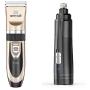 oneisall Low Noise Dog Clippers+Upgraded 2 Speed Dog Nail Grinder