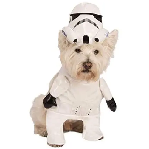 Star Wars Walking Stormtrooper Pet Costume, Medium Star Wars Walking Stormtrooper Pet Costume, Medium