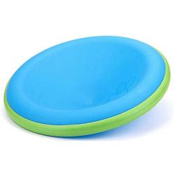 Plastic Flying Disc, Pet Training Flying Saucer Interactive Toys Floating Water Dog Toy 8.75 Inch, Outdoor Flying Disc Training (Blue)