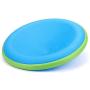 Plastic Flying Disc, Pet Training Flying Saucer Interactive Toys Floating Water Dog Toy 8.75 Inch, Outdoor Flying Disc Training (Blue)