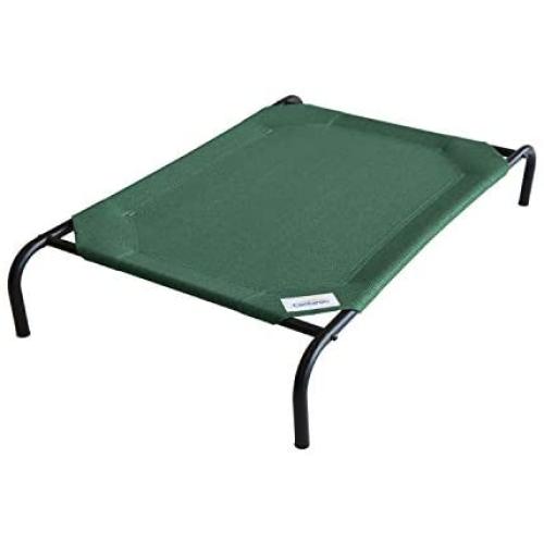 Elevated Indoor/Outdoor Pet Cot Color: Brunswick Green, Size: Large (51'' H x 32'' W)