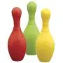 JW Pet- iSqueak Bouncin Bowlin Pin Dog Toy, (Assorted Colors) 1 Unit JW Pet- iSqueak Bouncin Bowlin Pin Dog Toy, (Assorted Colors) 1 Unit