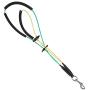 Dog Grooming Loop, 17.7in / 21.7in Dual No-Sit Haunch Holder Cat Grooming Stainless Steel Wire Safety Rope Restraint Noose for Pet Grooming Table Arm Bath Tub