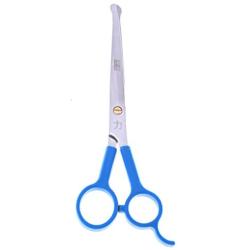 ShearsDirect Stainless Steel Curved Ball Tip Grooming Shear, 6.5-Inch