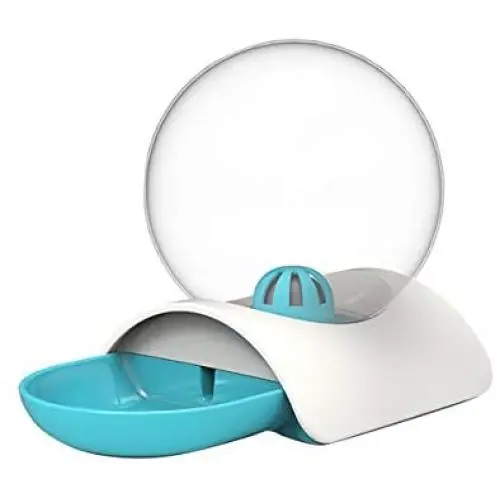 Freebily 2.8L Automatic Pet Feeder Water Dispenser Fountain Large Round Bubble Drinking Bowl for Cats Small Dogs Freebily 2.8L Automatic Pet Feeder Water Dispenser Fountain Large Round Bubble Drinking Bowl for Cats Small Dogs