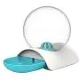 Freebily 2.8L Automatic Pet Feeder Water Dispenser Fountain Large Round Bubble Drinking Bowl for Cats Small Dogs Freebily 2.8L Automatic Pet Feeder Water Dispenser Fountain Large Round Bubble Drinking Bowl for Cats Small Dogs