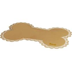 George Jimmy Waterproof Anti- Skid Pets Dog Food Mat Cat Food Mat Pet Supplies Size 43x28 cm