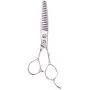 ShearsDirect Japanese 440C Stainless Steel Thinning Shear with 17 Teeth and Tear Drop Handle, 6.0'' ShearsDirect Japanese 440C Stainless Steel Thinning Shear with 17 Teeth and Tear Drop Handle, 6.0''