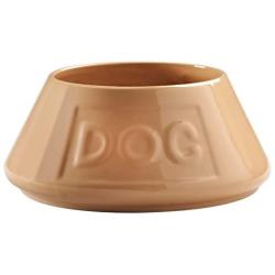 Mason Cash Cane Non-Tip 8-Inch Lettered Dog Bowl