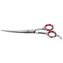 Laazar 7.5” Curved Dog Grooming Scissors with Storage Case| Sharp Pet Groomer Shears for Cats and Dogs | Premium Stainless Steel | Hair Grooming Tools and Supplies for Pets