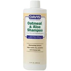 Davis Oatmeal and Aloe Dog and Cat Shampoo, 12-Ounce