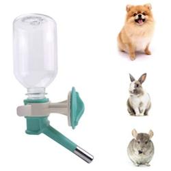 Choco Nose H528 No Drip Rabbit Water Bottle Chinchilla Toy-Breed Small-Sized Dog Puppy Dispenser Patented Leak-Proof Nozzle Pet Wire Cage Crate Waterer BPA-Free 11.2Oz/330ML Nozzle Diameter: 13mm