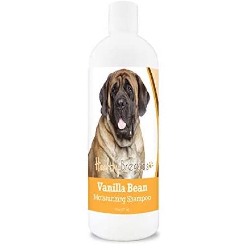 Healthy Breeds Vanilla Bean Shampoo with Special Conditioning Formula for a Shiny Luster on Coat. Vanilla Fragrance 8oz