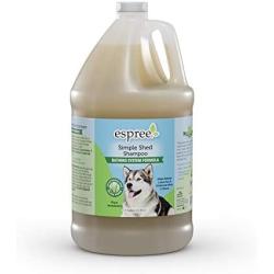 Espree Simple Shed Shampoo | Formulated to Decrease Seanonal & Non-Seasonal Shedding | 1 Gallon