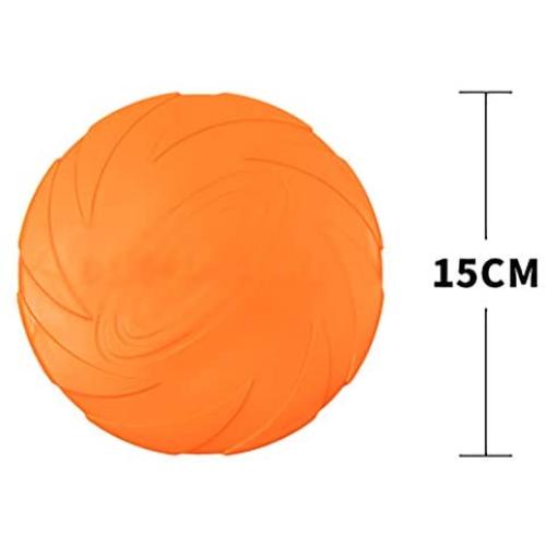 1 Pcs Dog Frisbee Toy, Soft Pet Toy Frisbee Flying Disc Tooth Resistant Outdoor Dog Training Multiple Colors, Floating Water Dog Toy